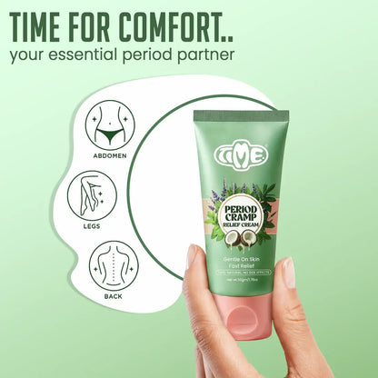 Period Pain Relief Cream for Menstrual Cramps – Natural Ayurvedic Formula